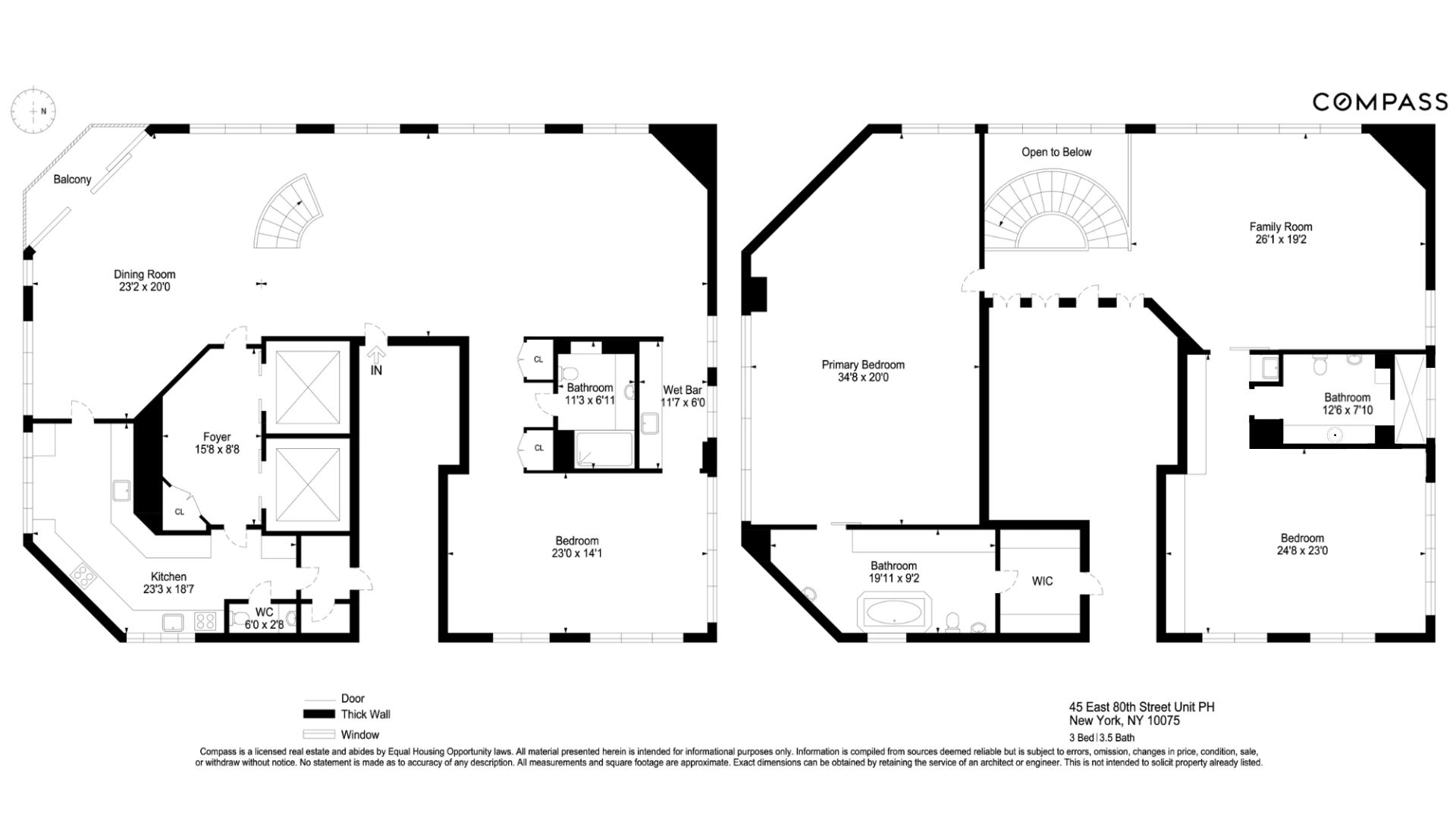 Floorplan for 45 East 80th Street, PH