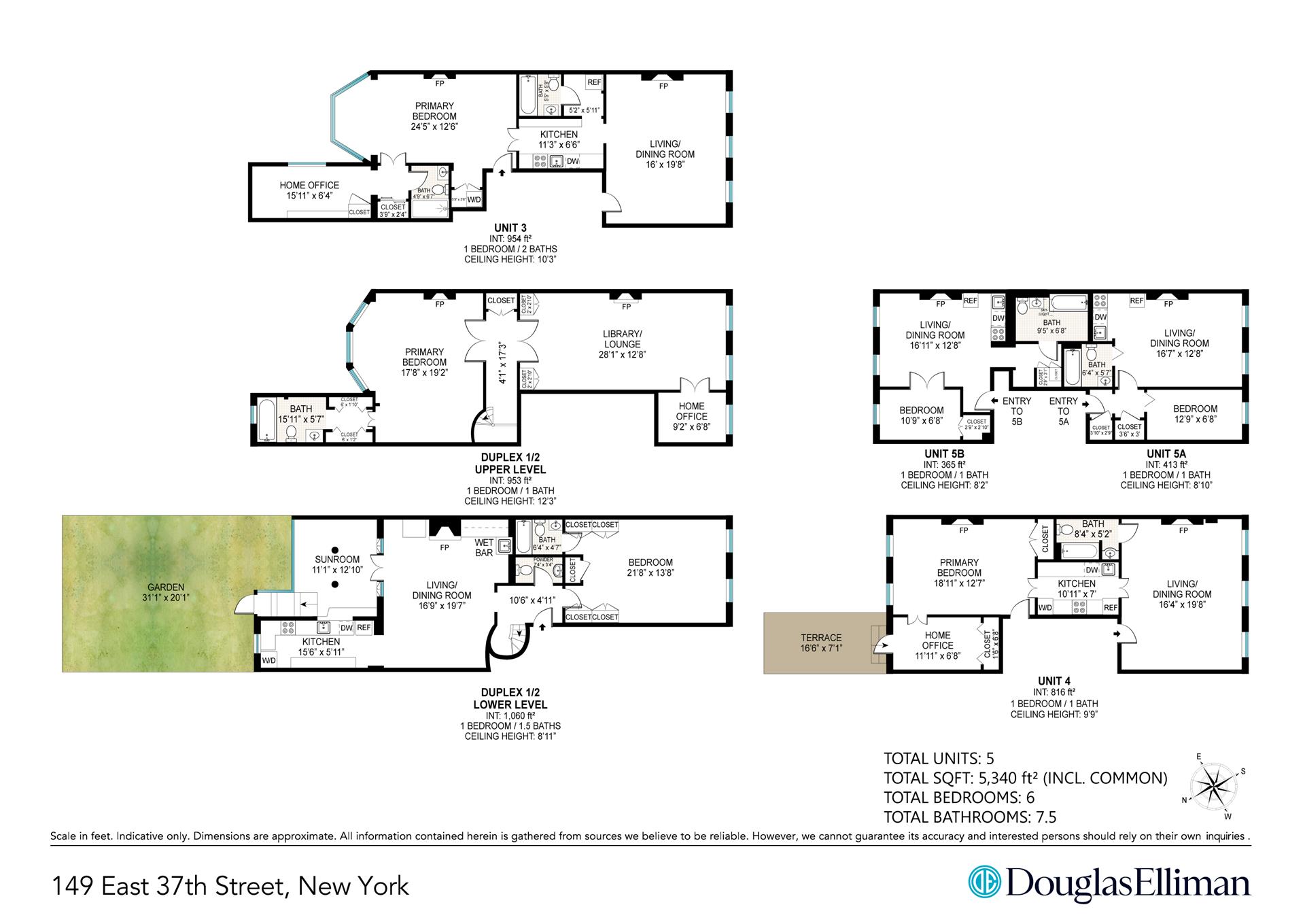 Floorplan for 149 East 37th Street