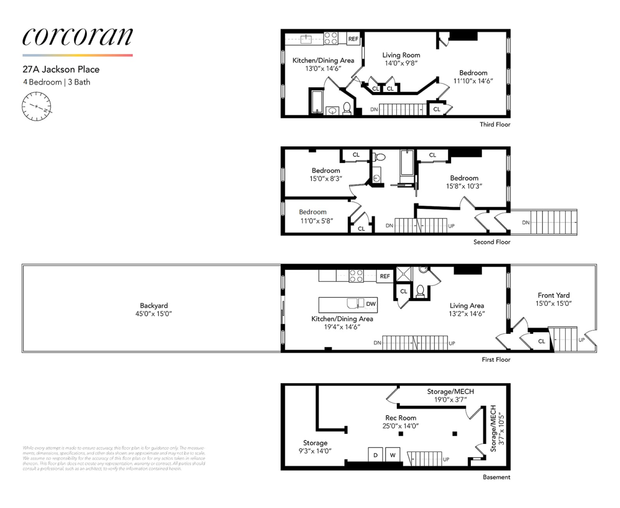 Floorplan for 27 Jackson Place