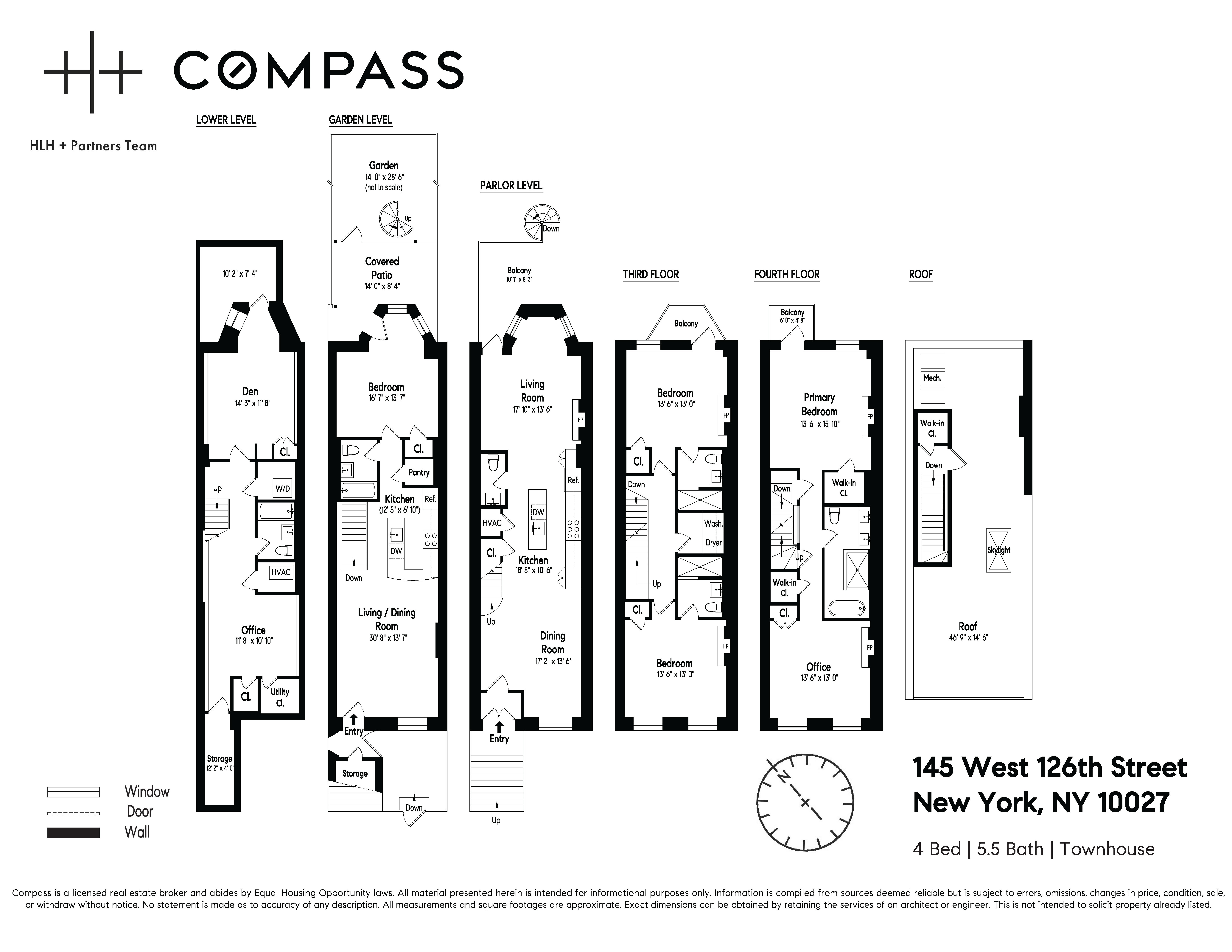 Floorplan for 145 West 126th Street