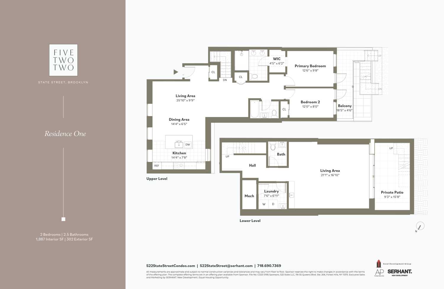 Floorplan for 522 State Street, 1