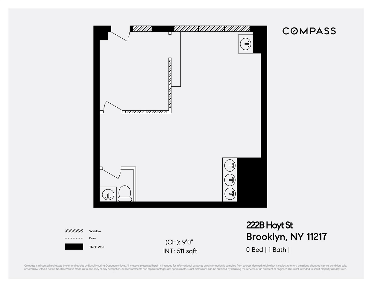 Floorplan for Hoyt Street, COMMERCIAL