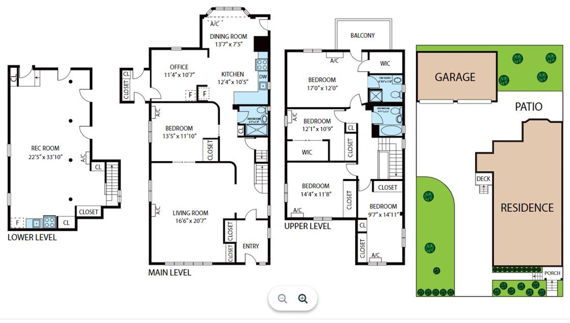 Floorplan for 1530 East 22nd Street