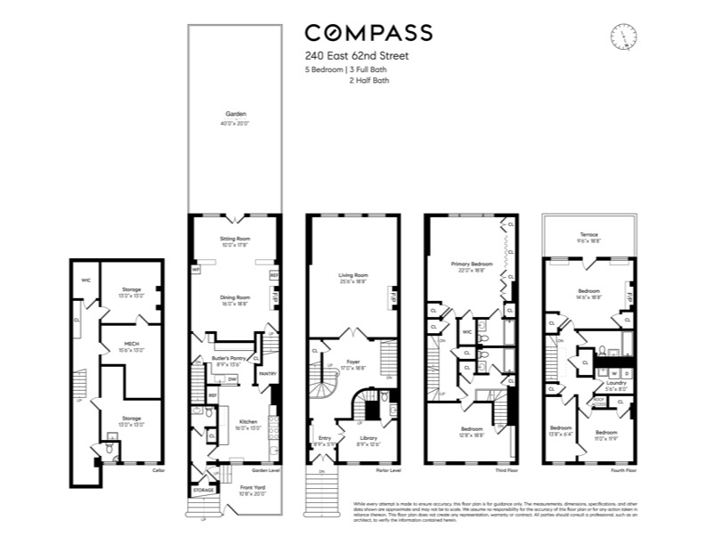 Floorplan for 240 East 62nd Street