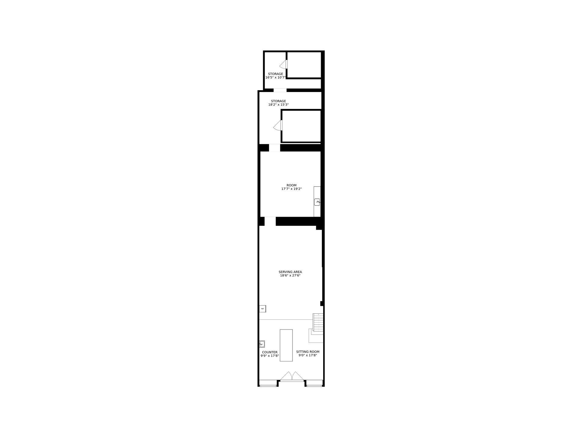 Floorplan for 159 9th Avenue, GROUND