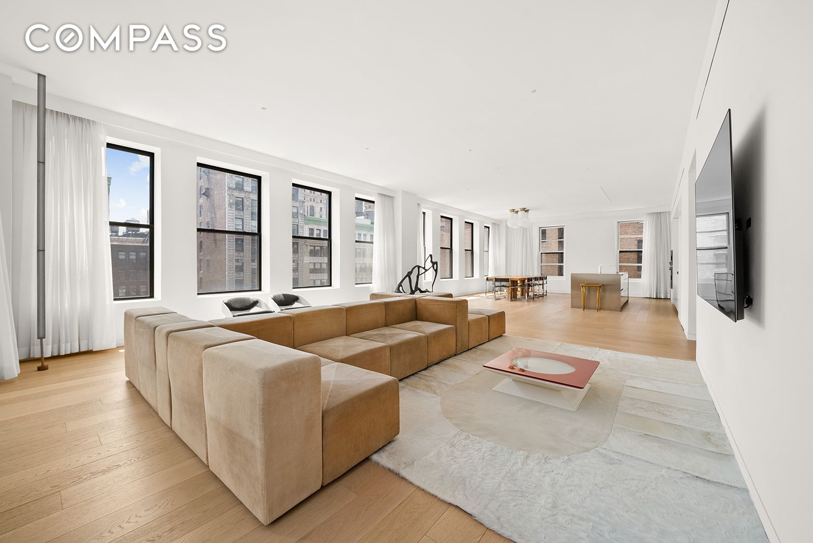 22 West 26th Street 10E, Nomad, Downtown, NYC - 3 Bedrooms  
2 Bathrooms  
4 Rooms - 