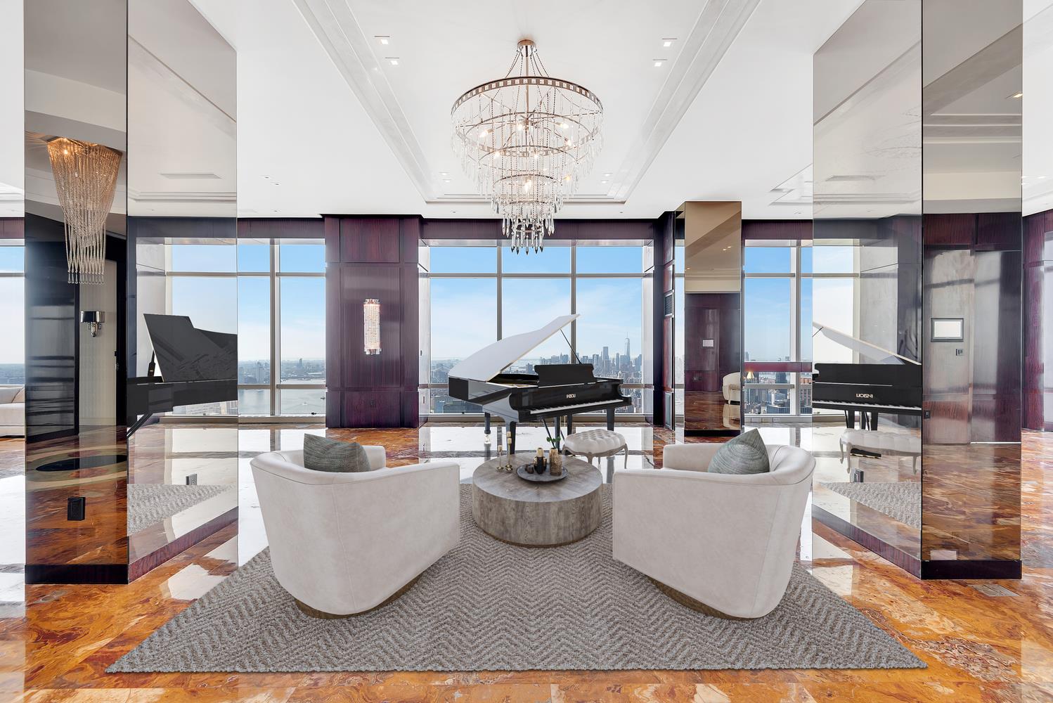 845 United Nations Plaza 86B, Turtle Bay, Midtown East, NYC - 4 Bedrooms  
5.5 Bathrooms  
10 Rooms - 