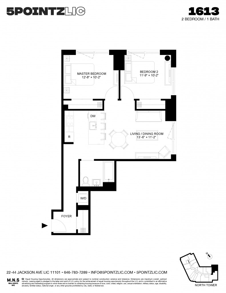 Floorplan for 22-44 Jackson Avenue, 1613