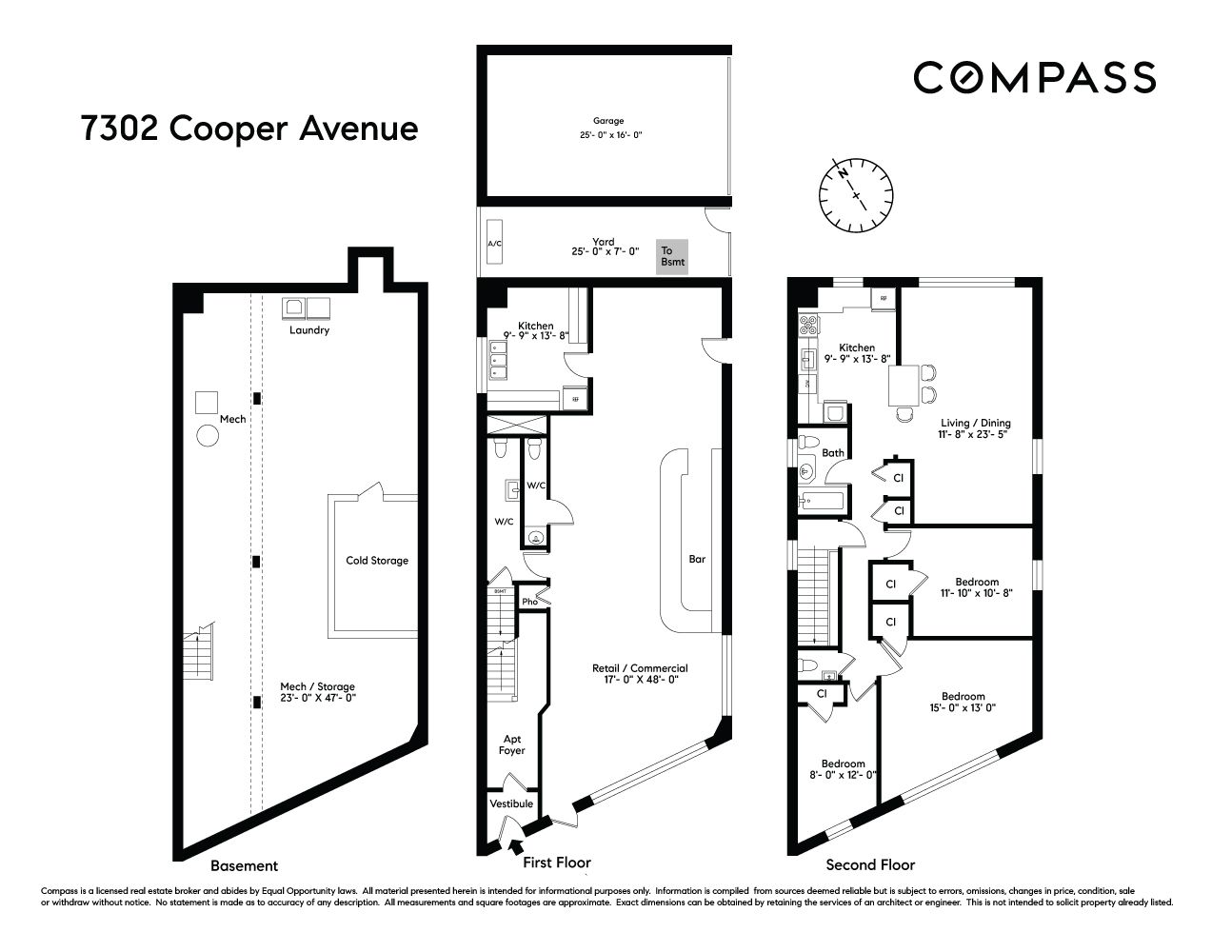 Floorplan for 73-02 Cooper Avenue