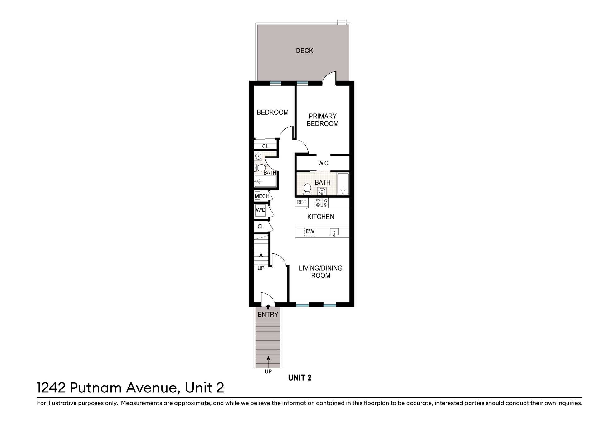 Floorplan for 1242 Putnam Avenue