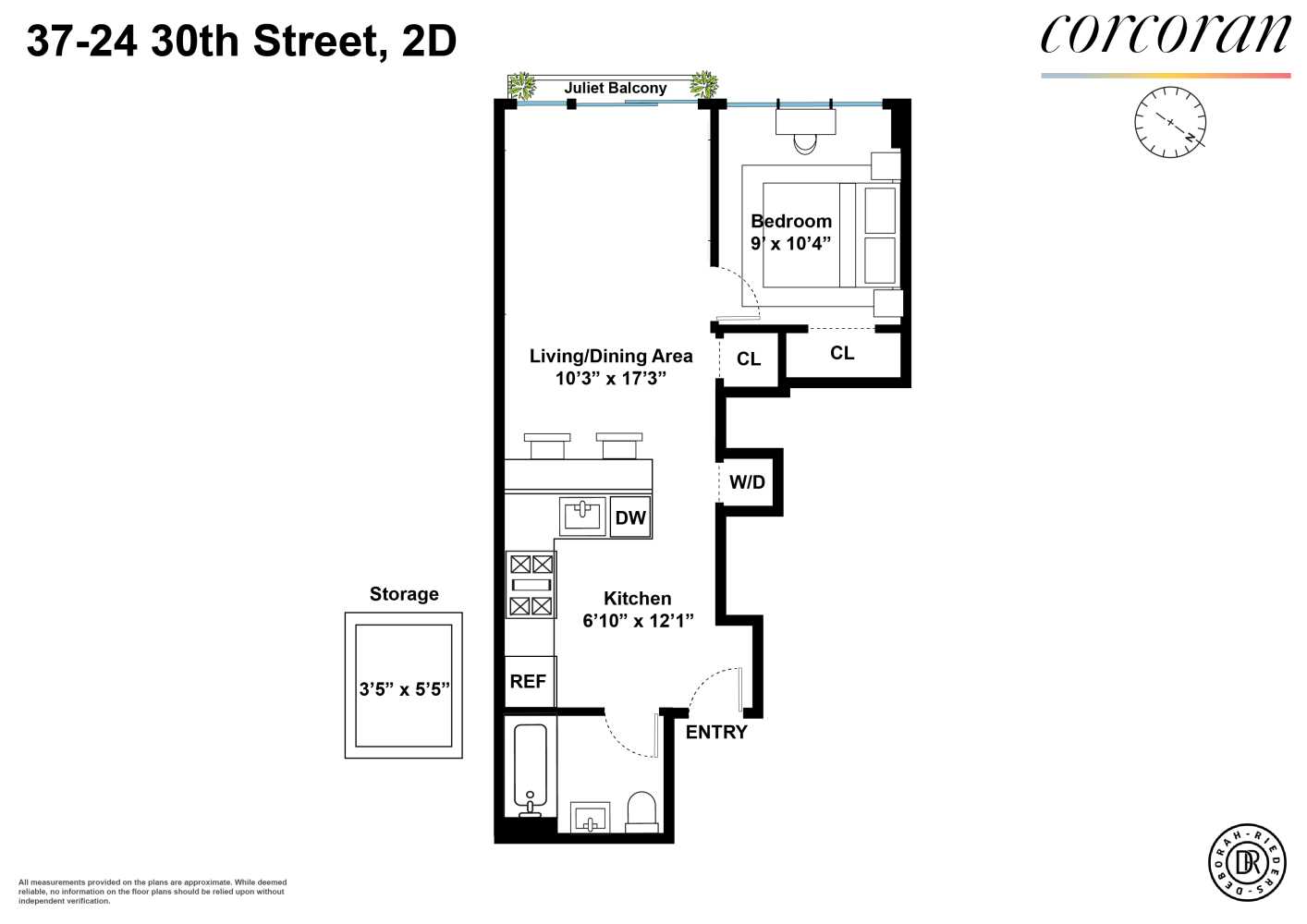 Floorplan for 37-24 30th Street, 2D