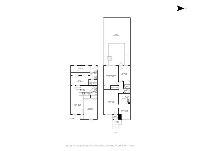 Floorplan for 486 East 42nd Street