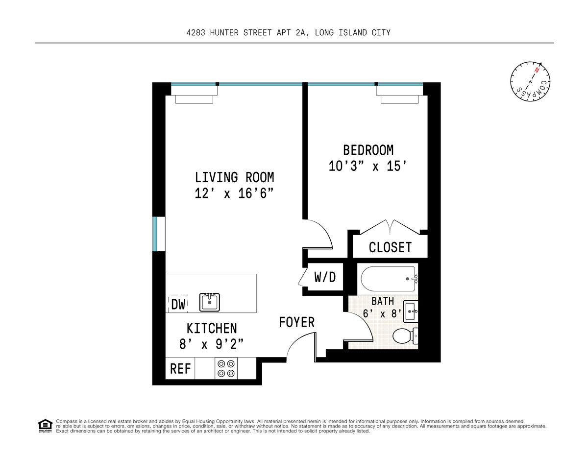 Floorplan for 42-83 Hunter Street, 2A