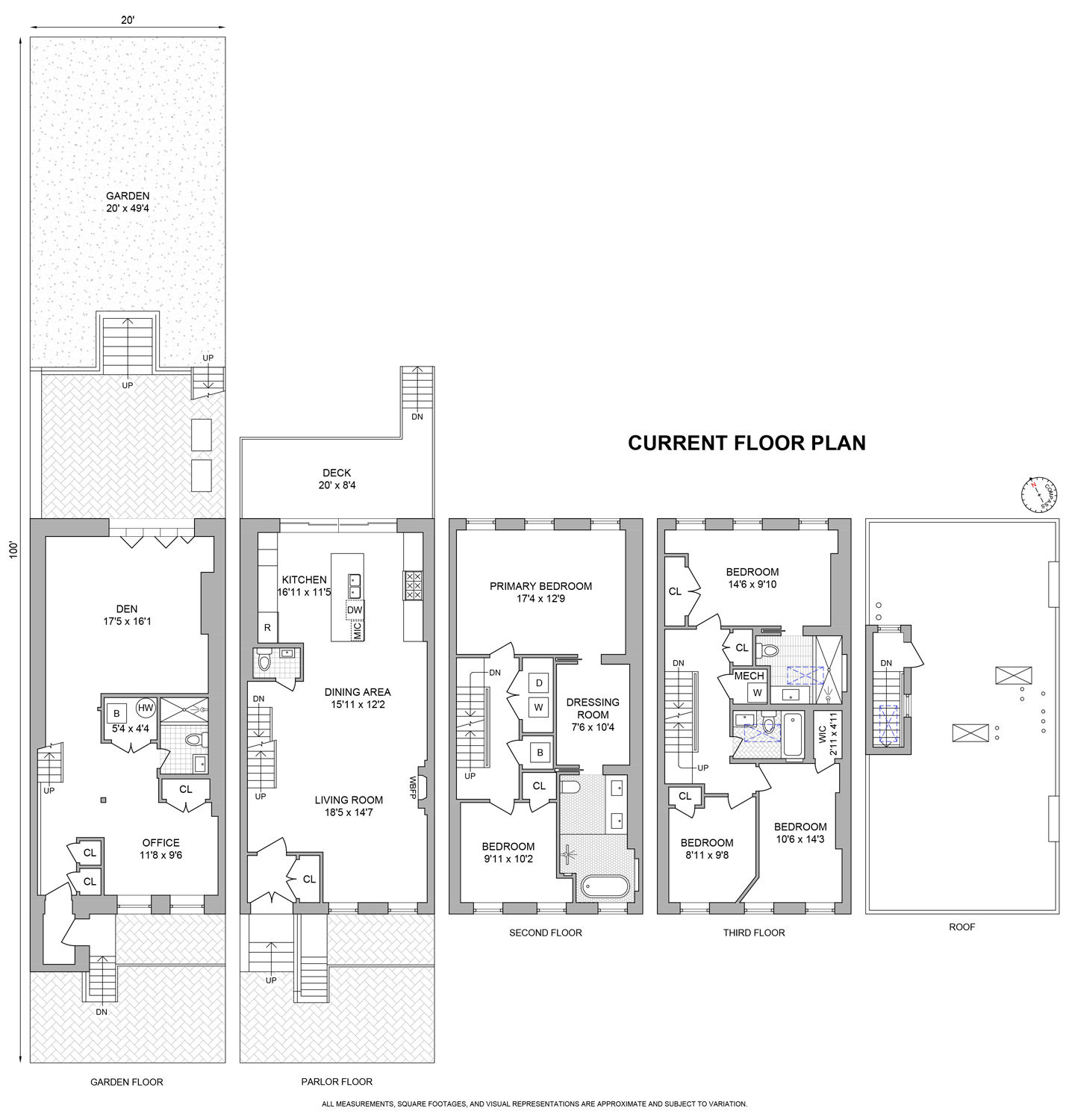 Floorplan for 363 Warren Street