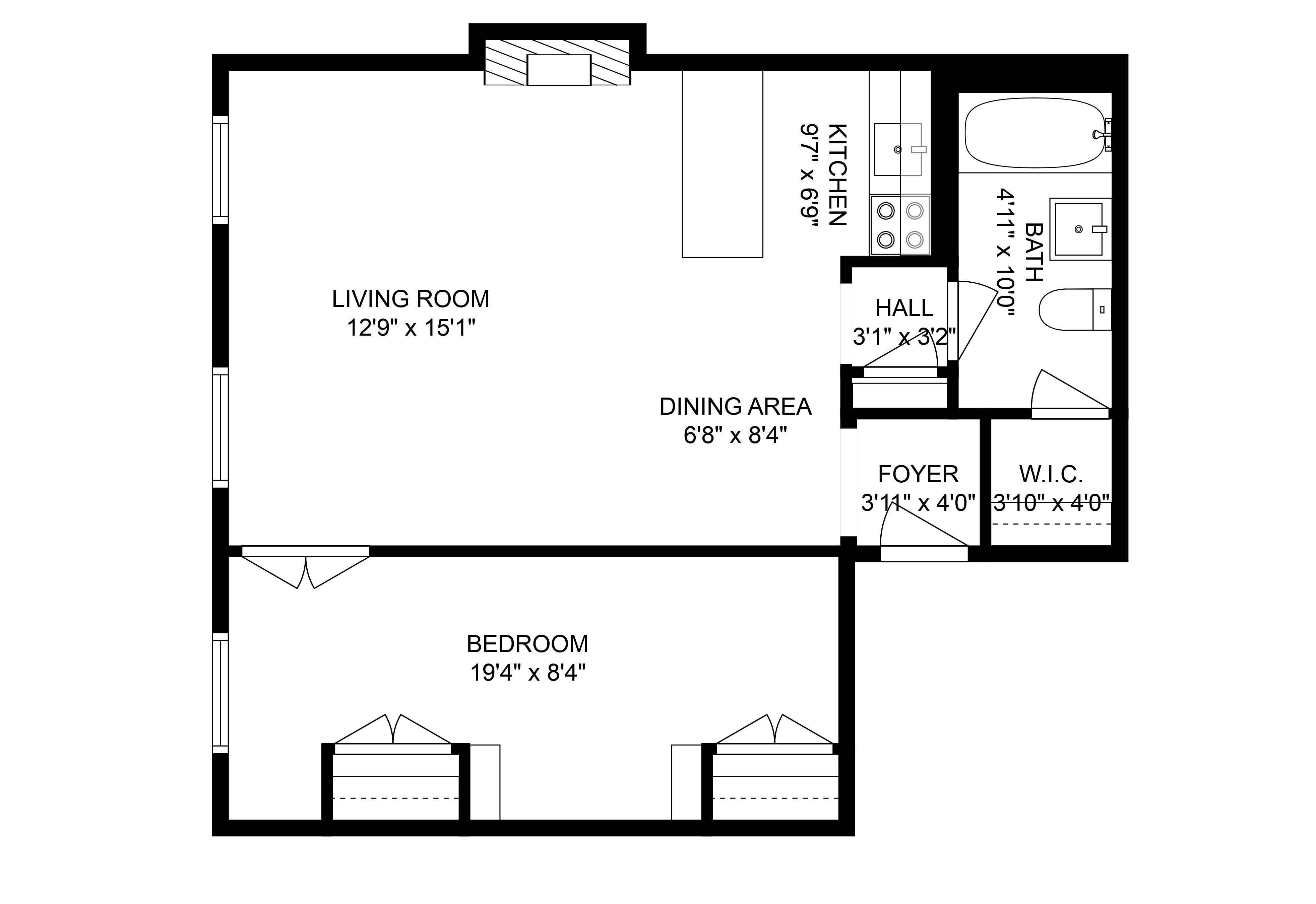 Floorplan for 12 East 75th Street, 4FRONT