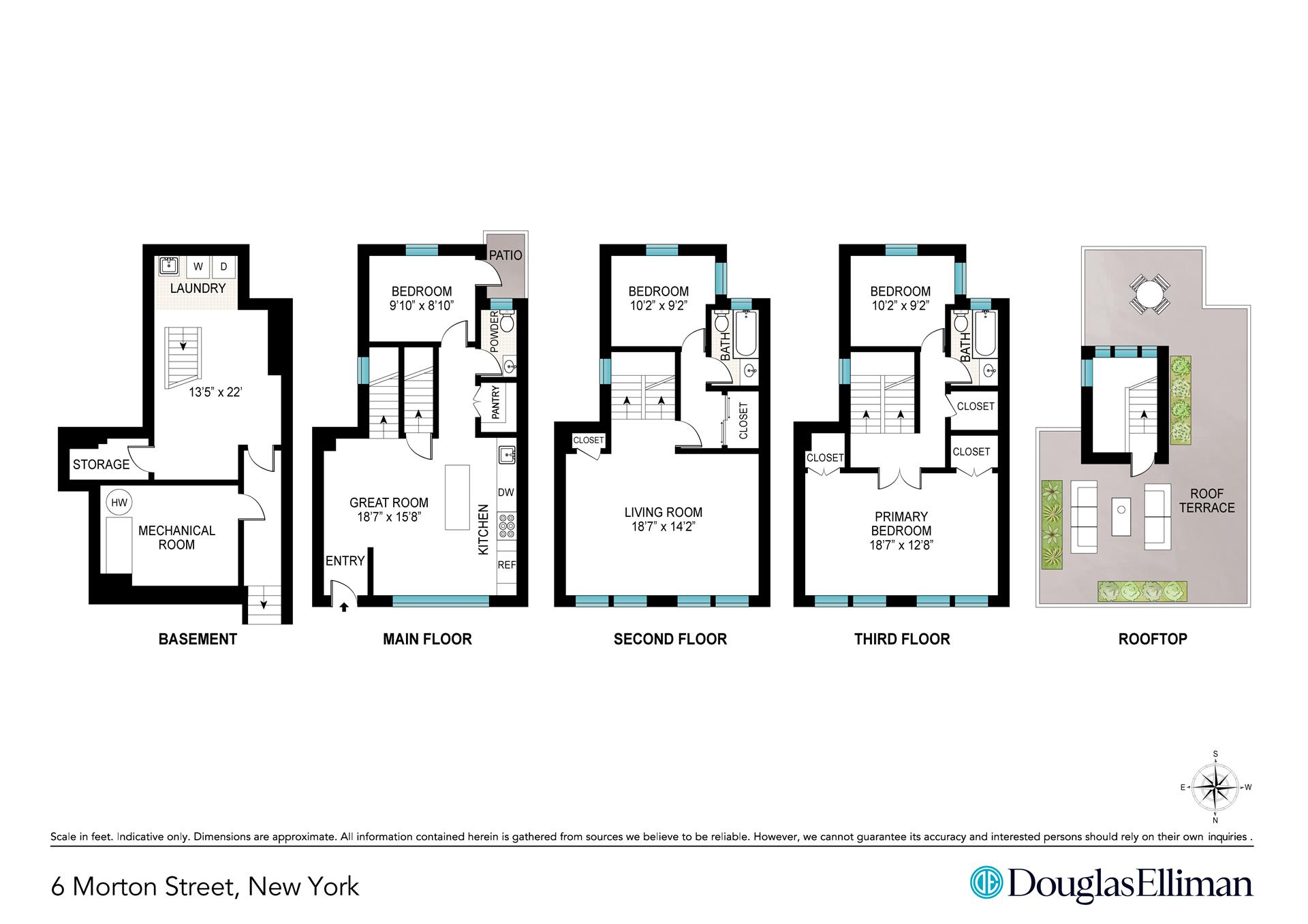 Floorplan for 6 Morton Street