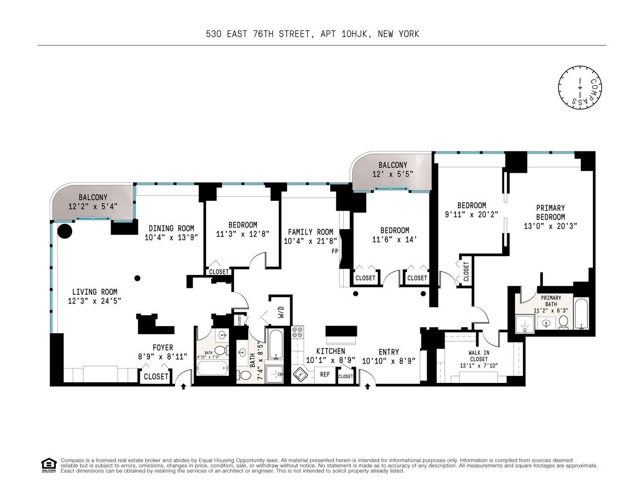 Floorplan for 530 East 76th Street, 10HJK