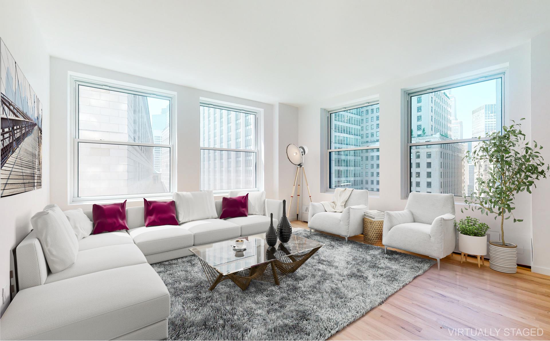 Photo 1 of 55 Liberty Street 16C, Financial District, NYC, $850,000, Web #: 1076158952