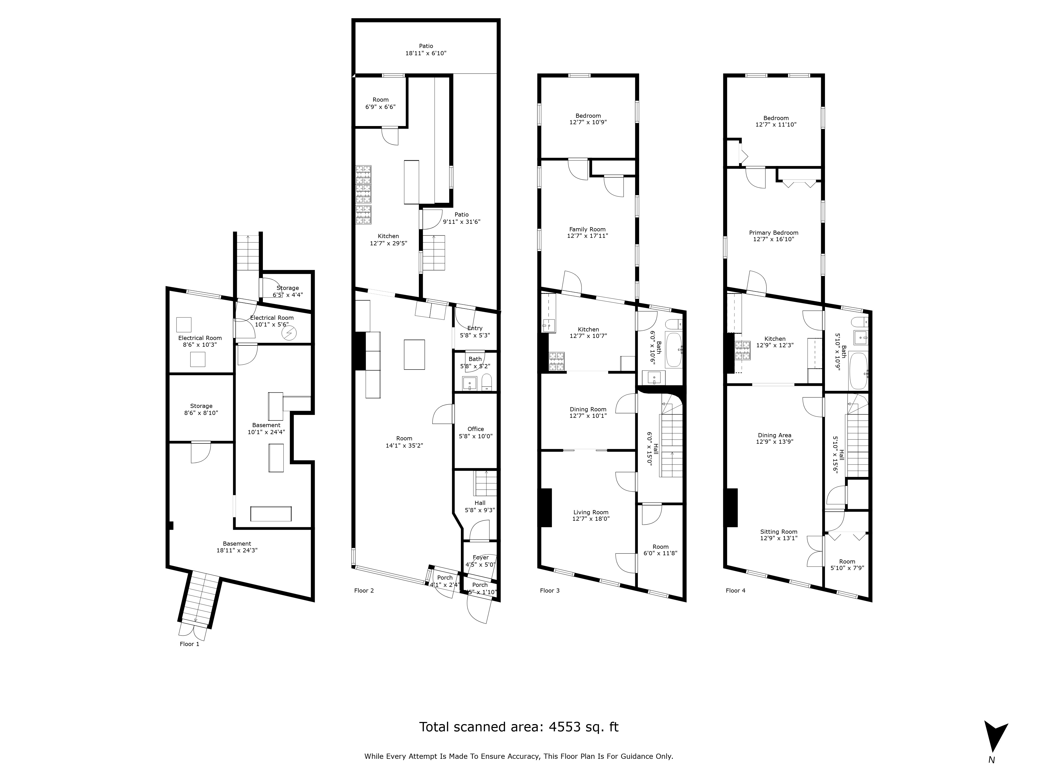 Floorplan for 372 Myrtle Avenue