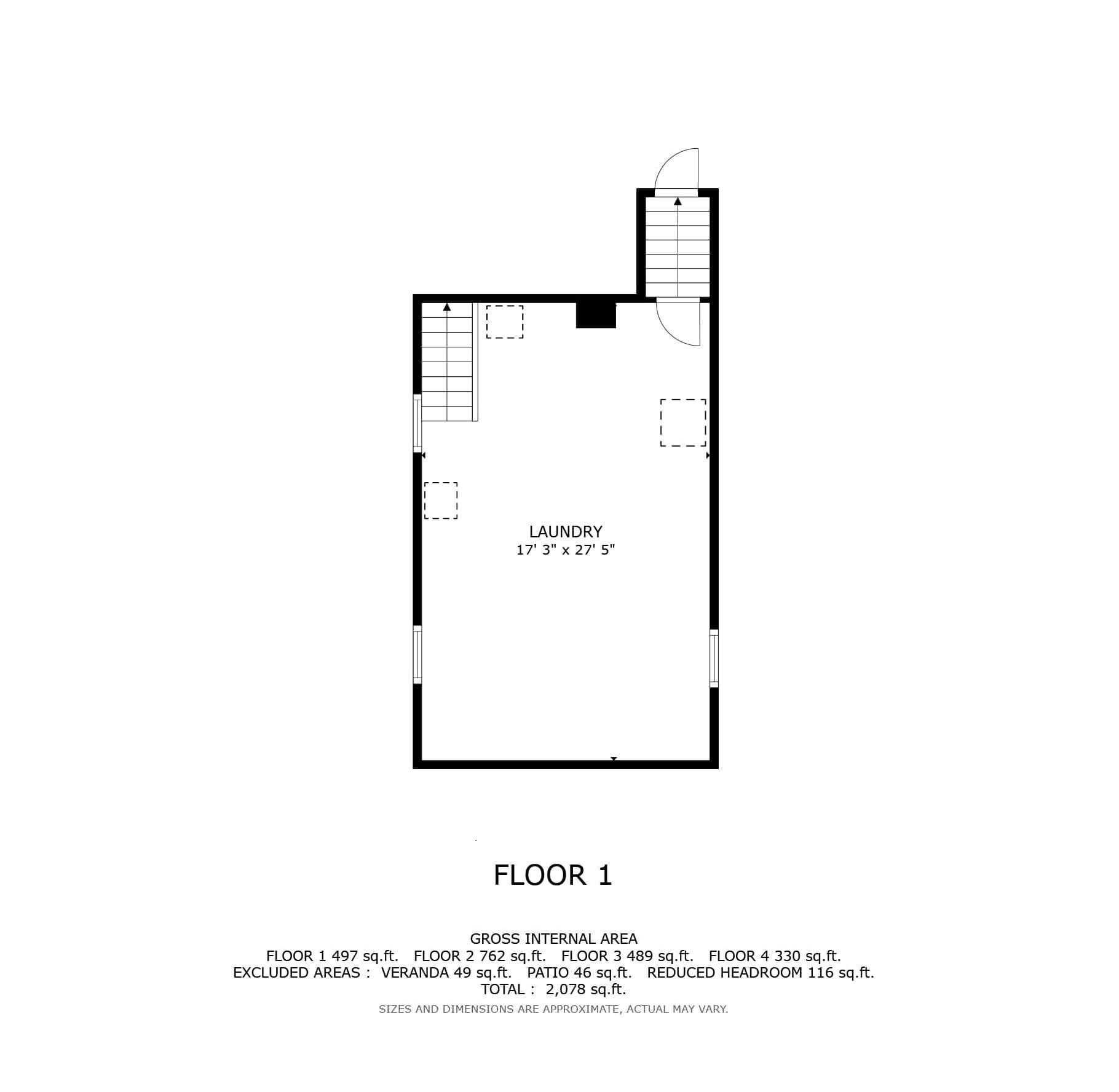 Floorplan for 938 Newkirk Avenue