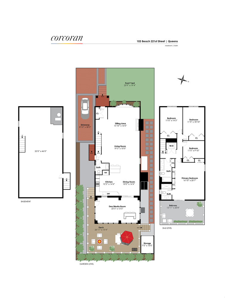 Floorplan for 103 Beach 221st Street