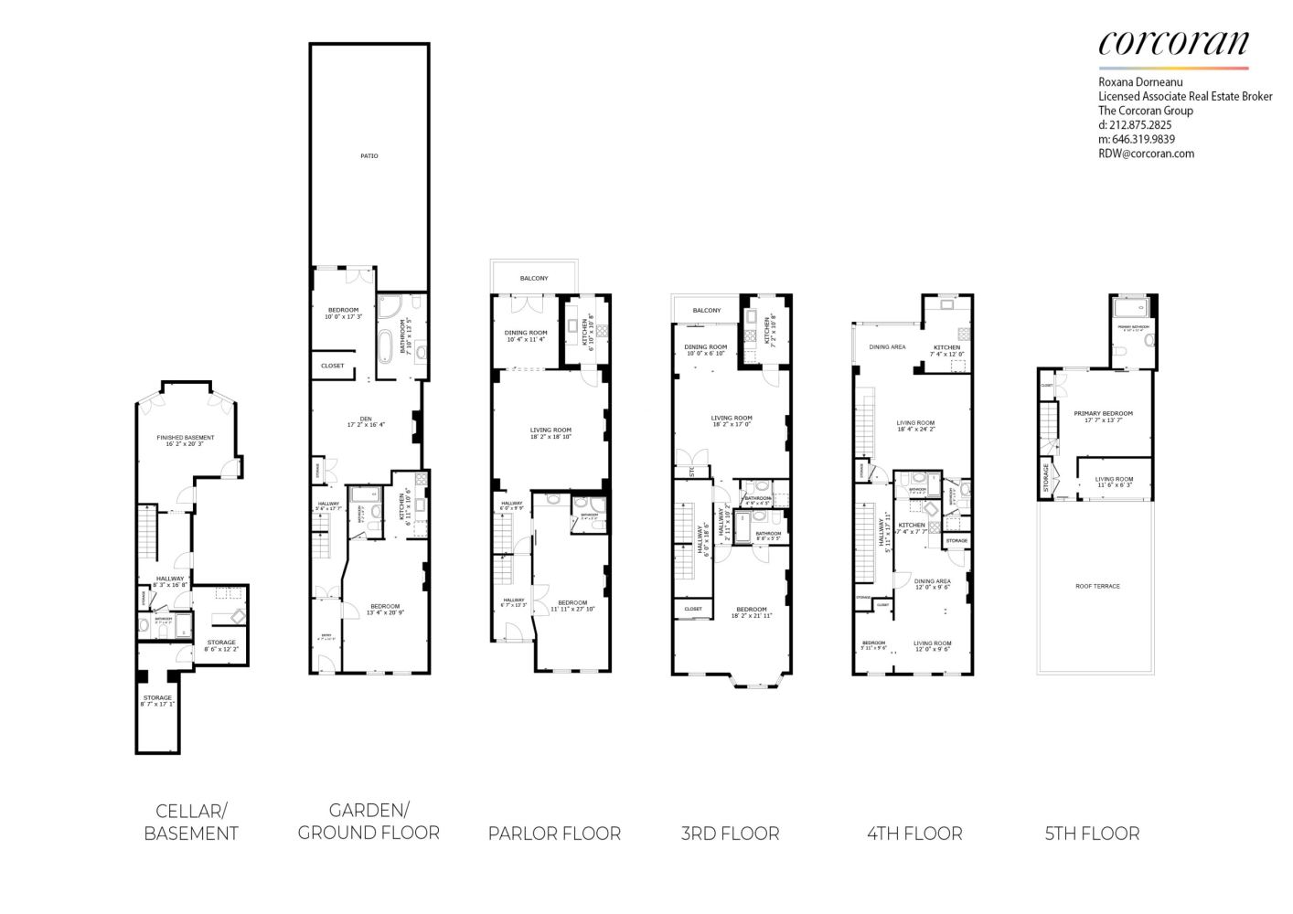 Floorplan for 35 West 94th Street