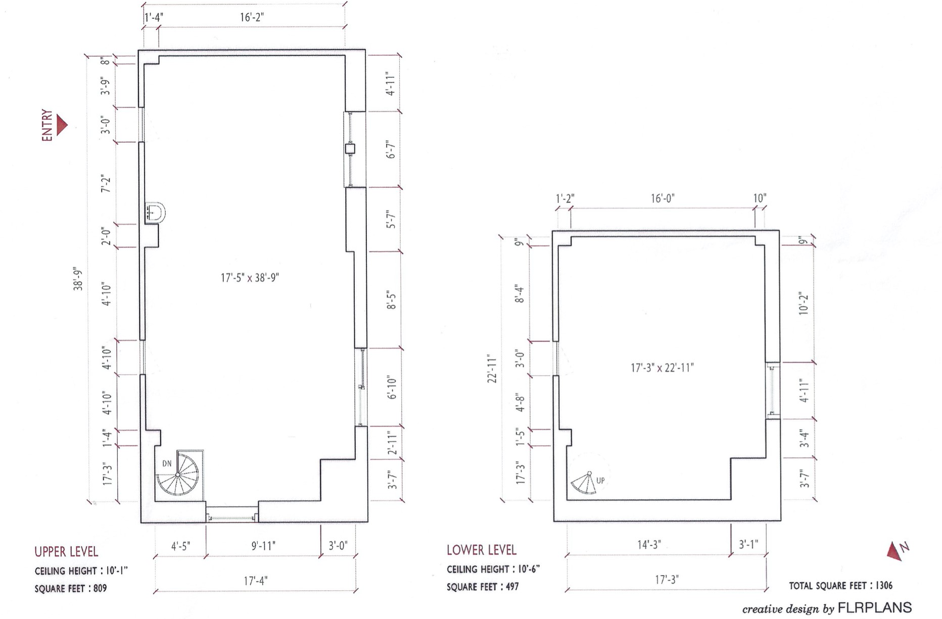 Floorplan for 105 Hudson Street, 404405305