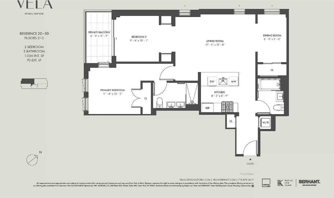 Floorplan for 11-32 31st Avenue, 3D