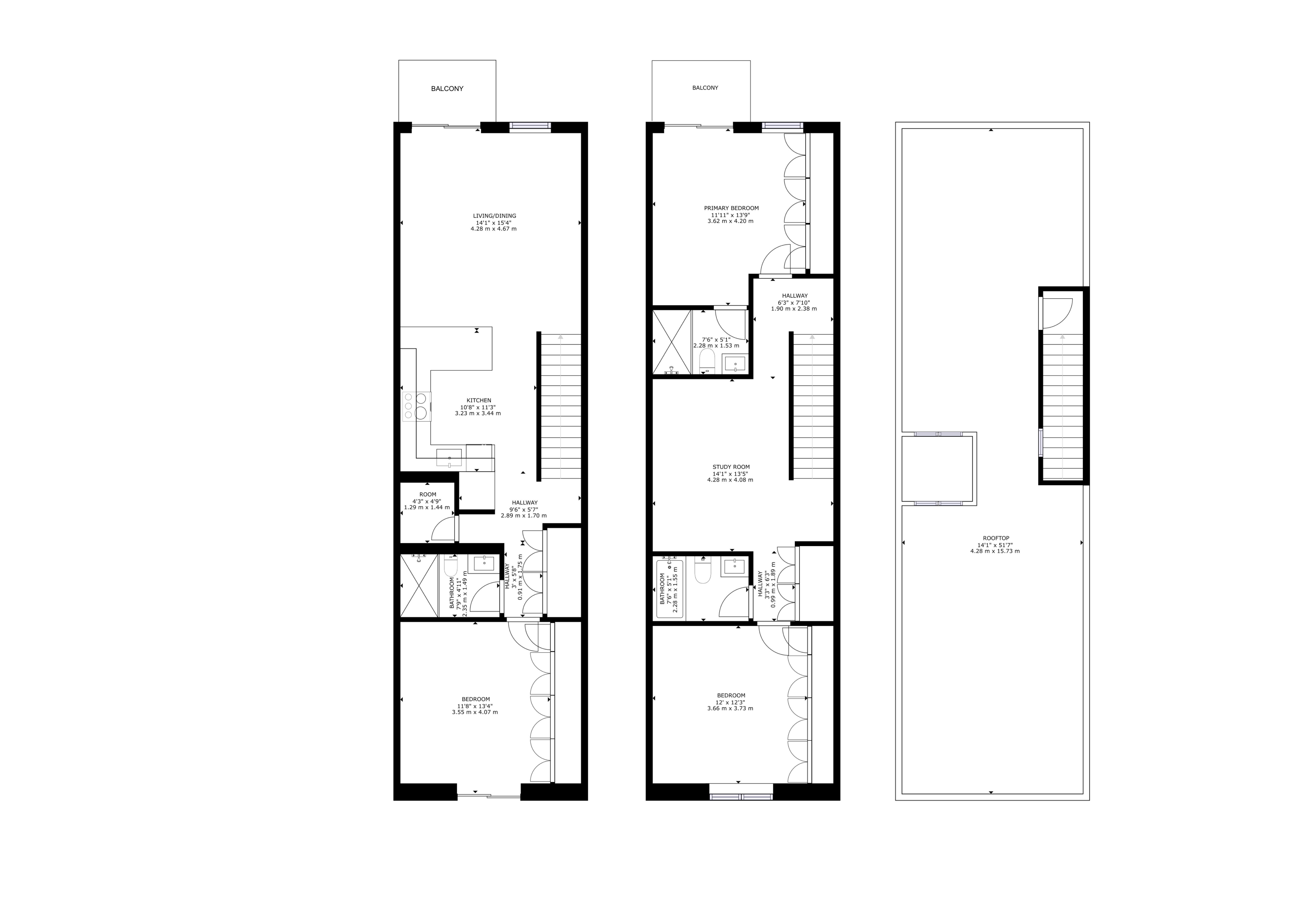 Floorplan for 101 South 4th Street, 2