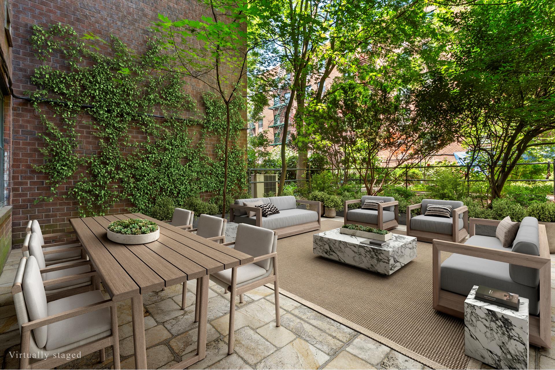 Photo 1 of 105 Morton Street Garden, West Village, NYC, $1,595,000, Web #: 1076378775