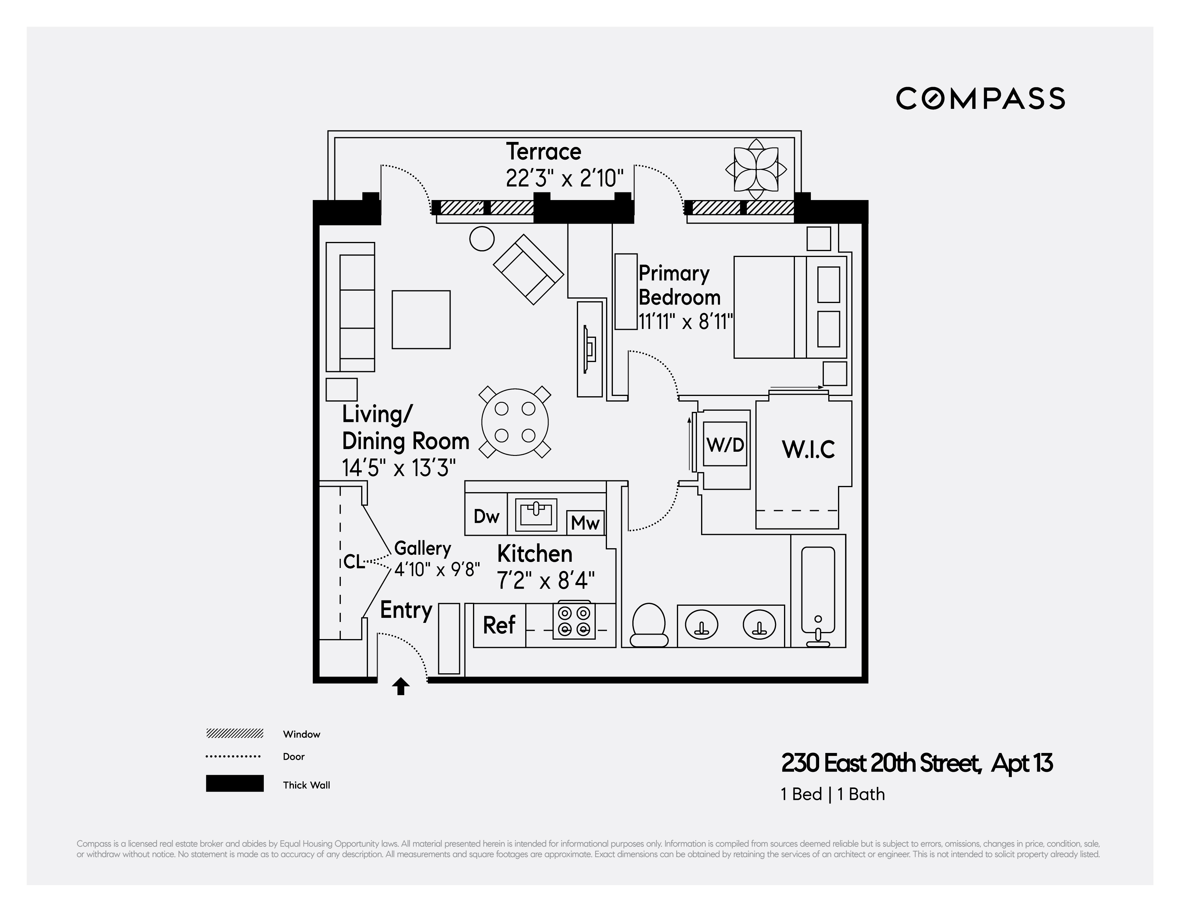 Floorplan for 230 East 20th Street, 13