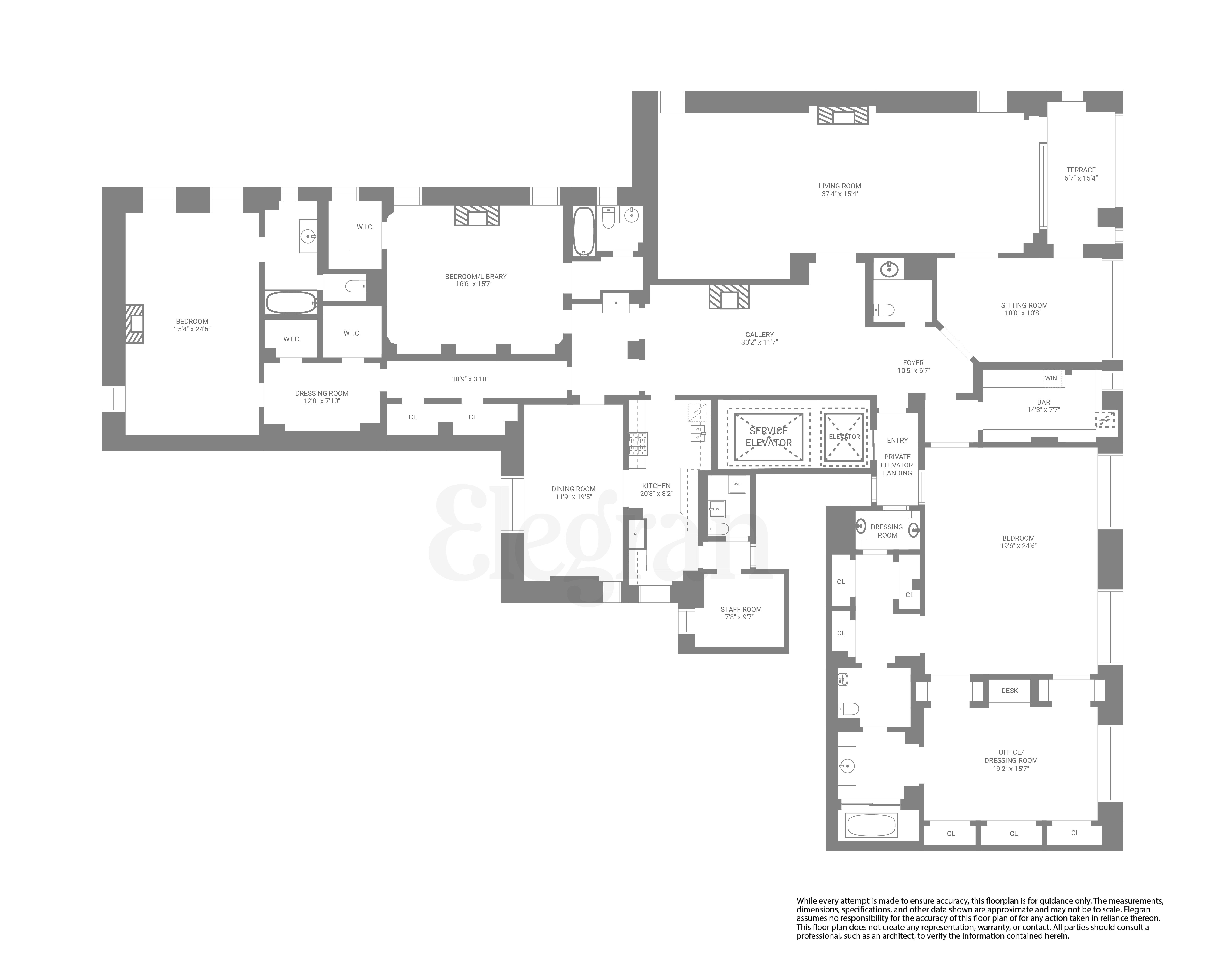 Floorplan for 910 5th Avenue, 11-BC