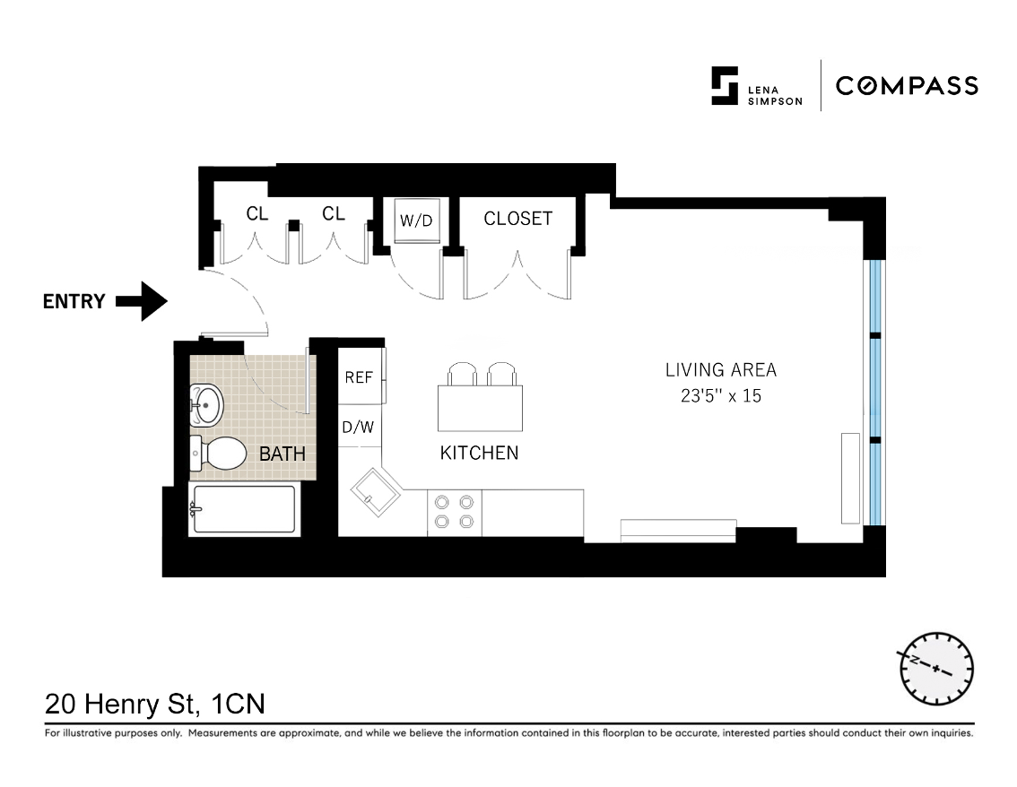 Floorplan for 20 Henry Street, 1CN