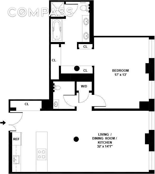 Floorplan for 225 5th Avenue, 10R