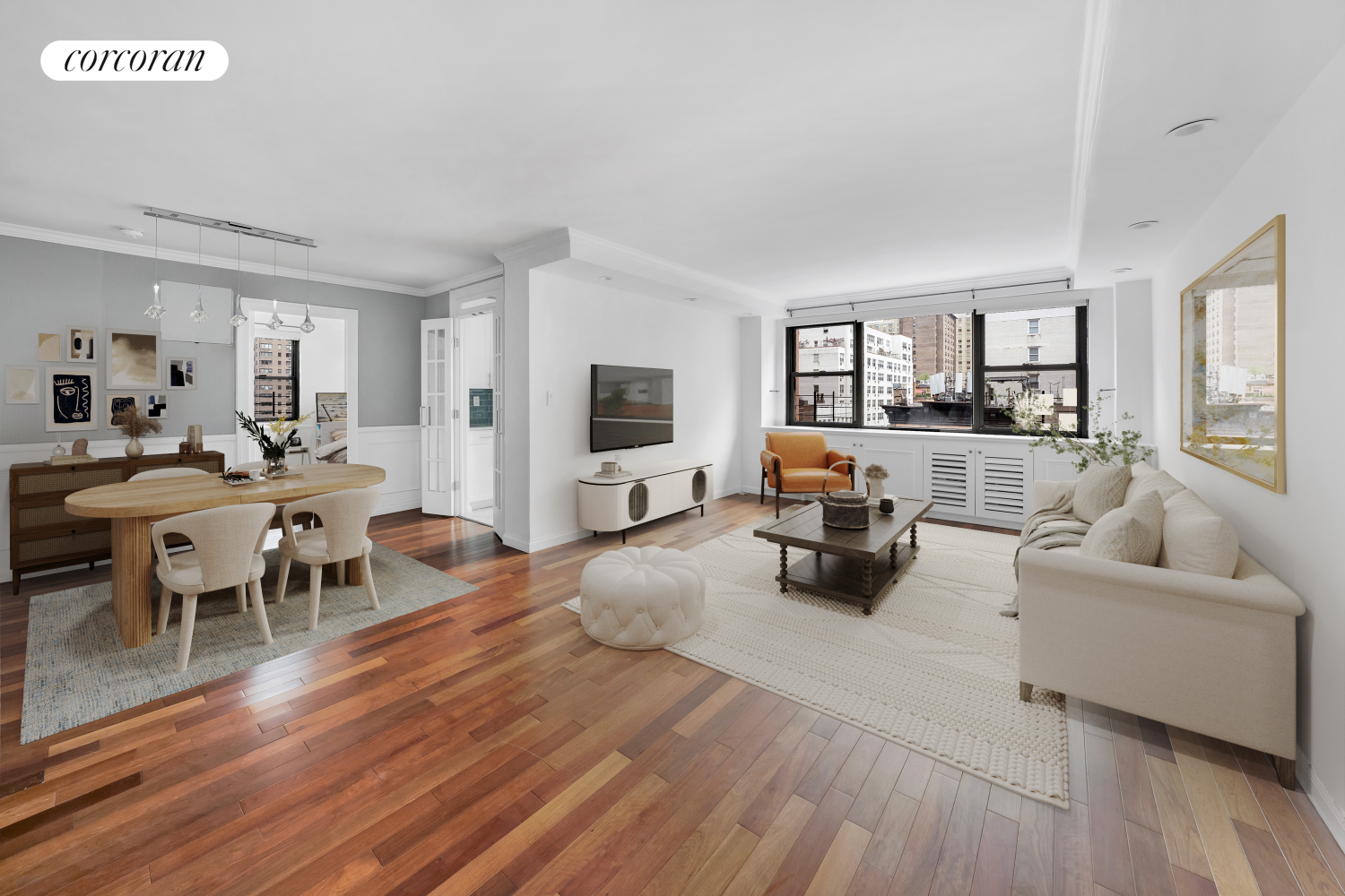 233 East 69th Street 7L, Lenox Hill, Upper East Side, NYC - 2 Bedrooms  
2 Bathrooms  
5 Rooms - 