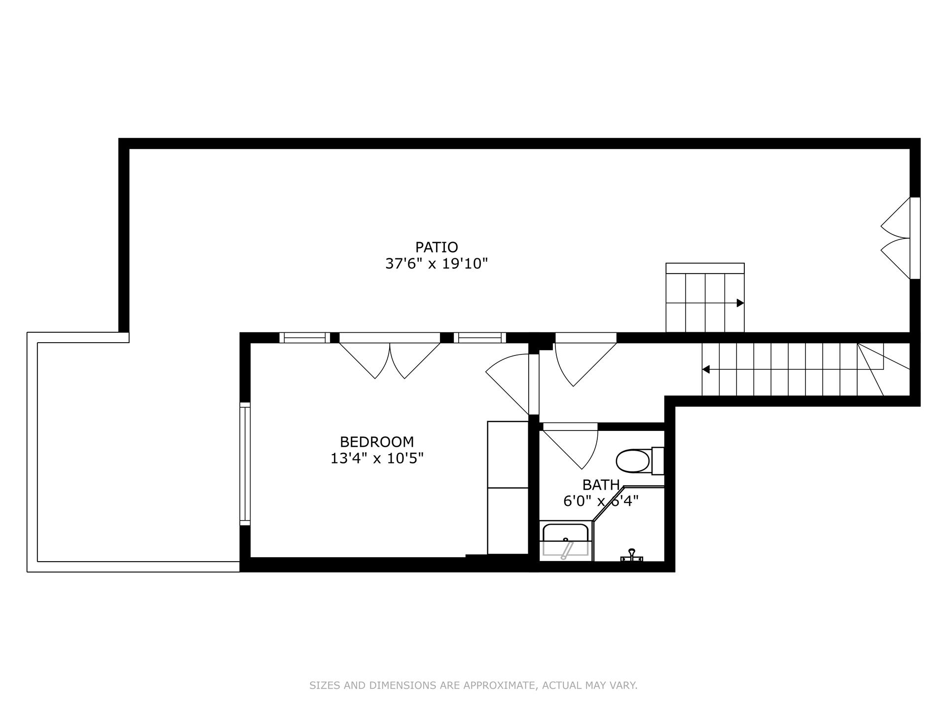 Floorplan for 241 West 107th Street, PH