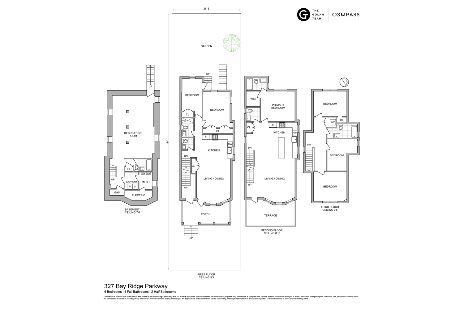 Floorplan for 327 Bay Ridge Parkway