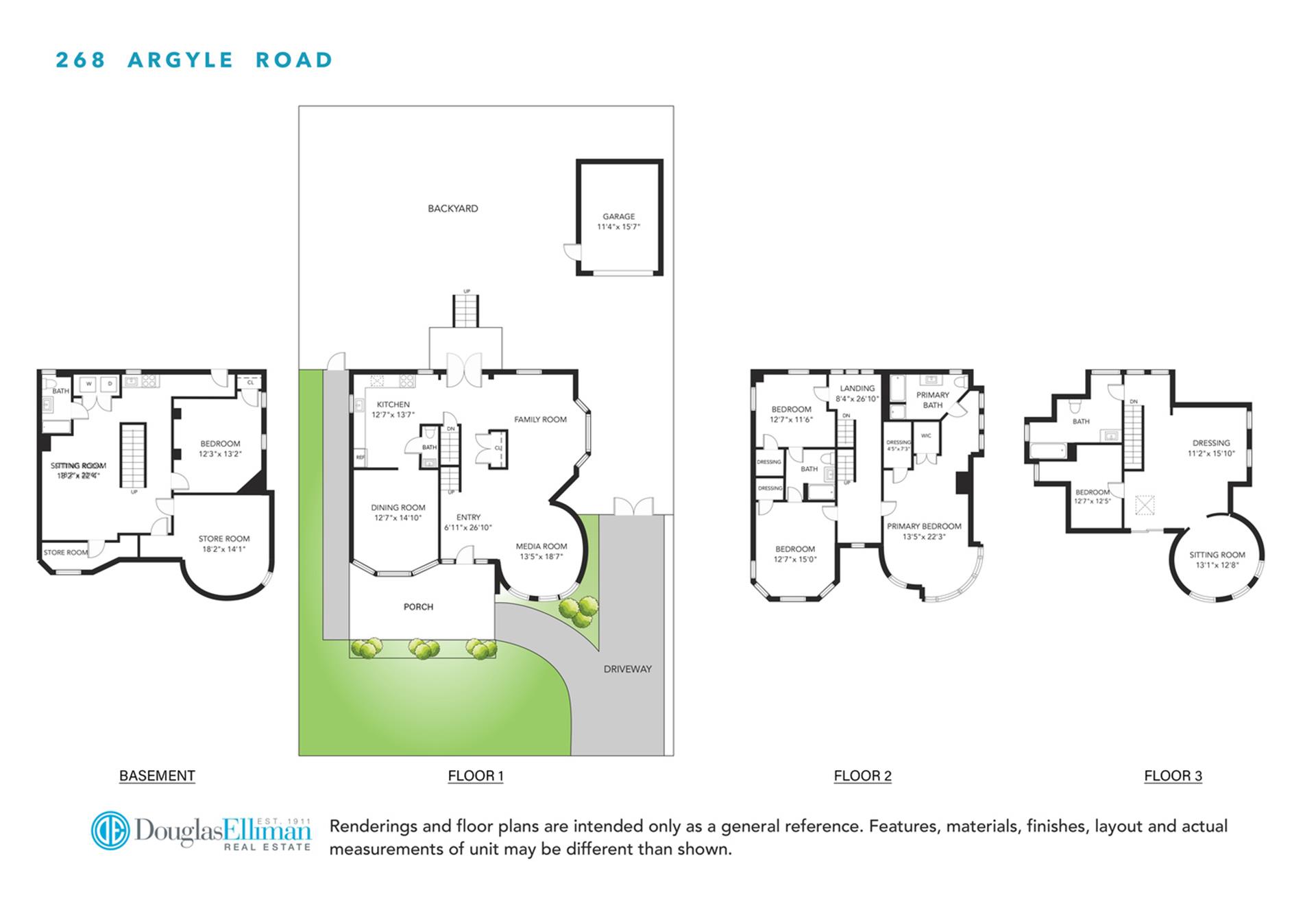 Floorplan for 268 Argyle Road