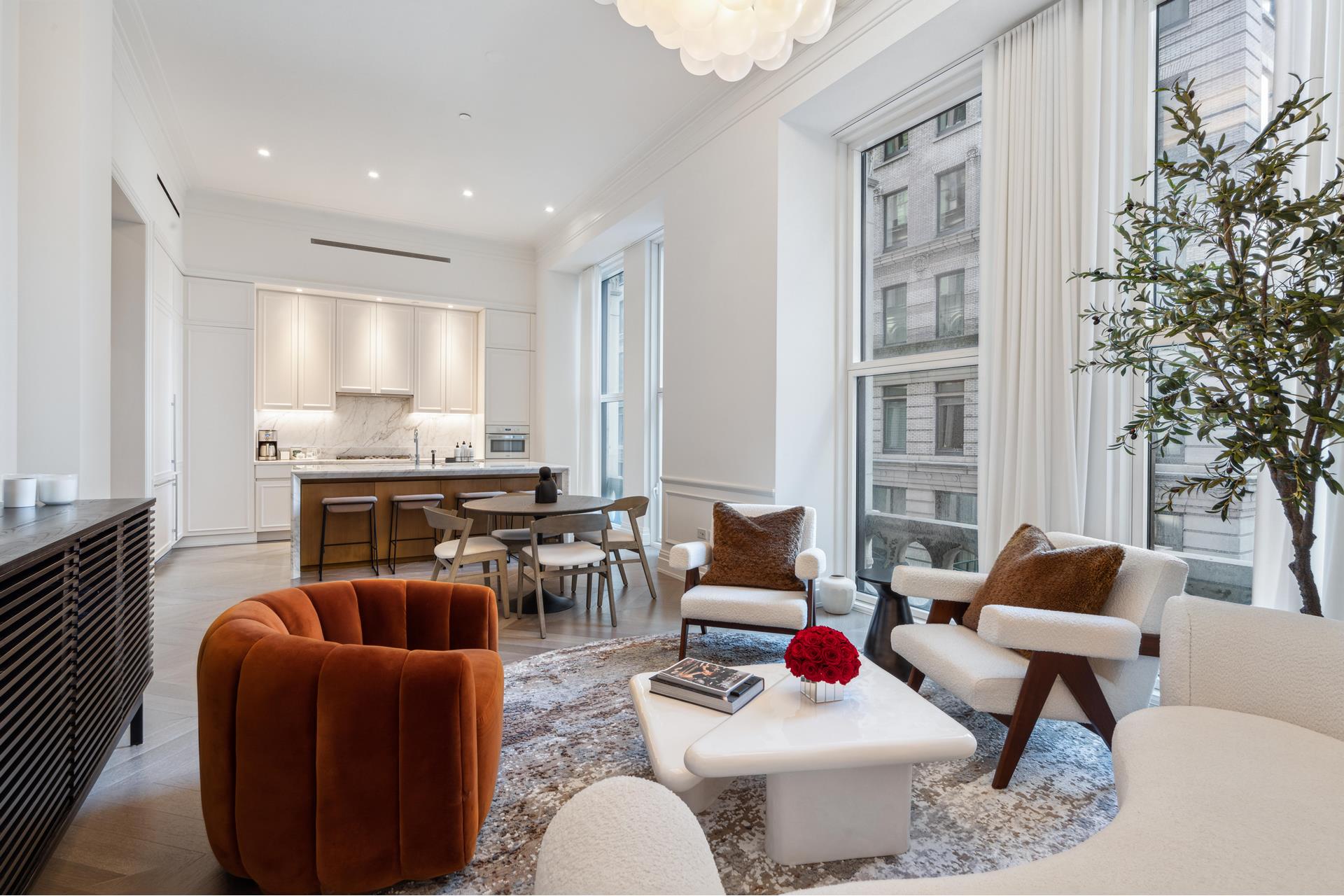 108 Leonard Street 3F, Tribeca, Downtown, NYC - 2 Bedrooms  
2.5 Bathrooms  
4 Rooms - 