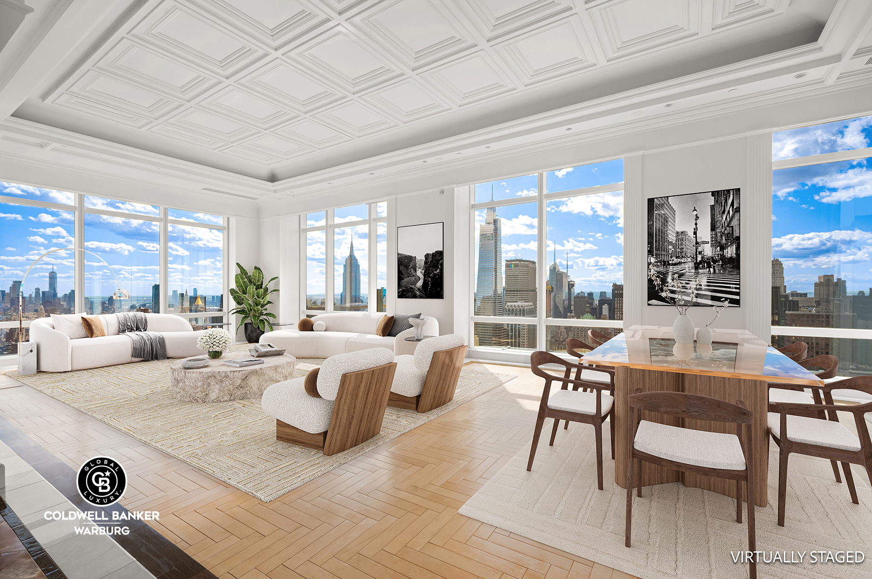 845 United Nations Plaza 75C, Turtle Bay, Midtown East, NYC - 3 Bedrooms  
4 Bathrooms  
7 Rooms - 