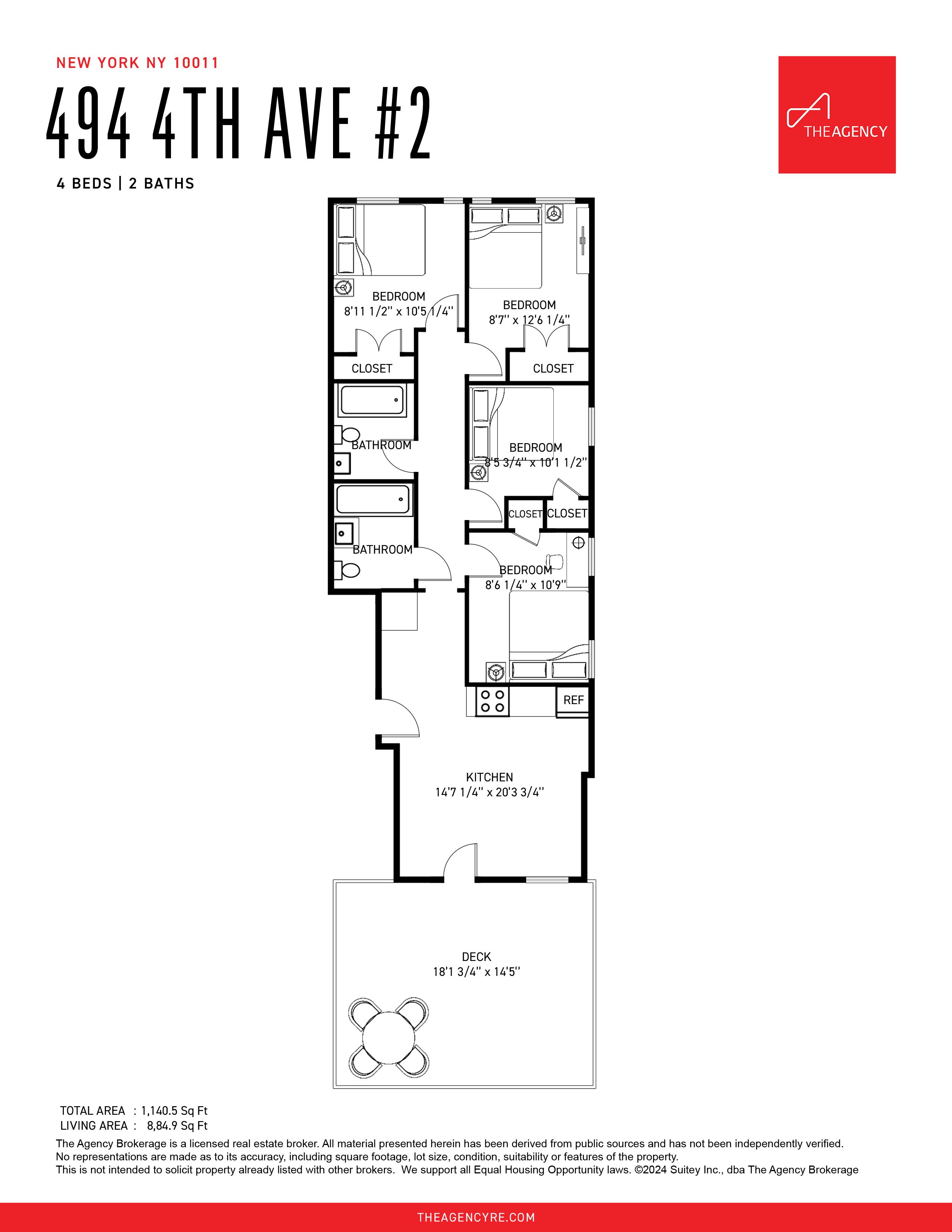 Floorplan for 494 4th Avenue, 2