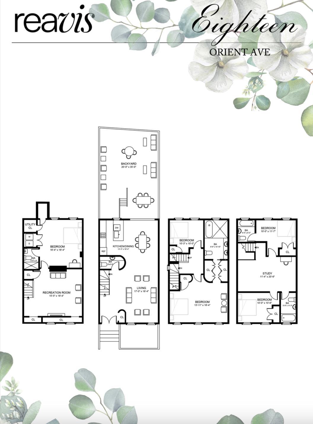 Floorplan for 18 Orient Avenue