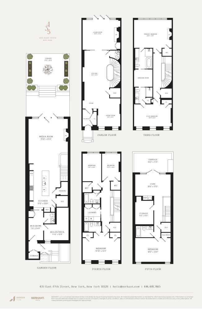 Floorplan for 435 East 87th Street