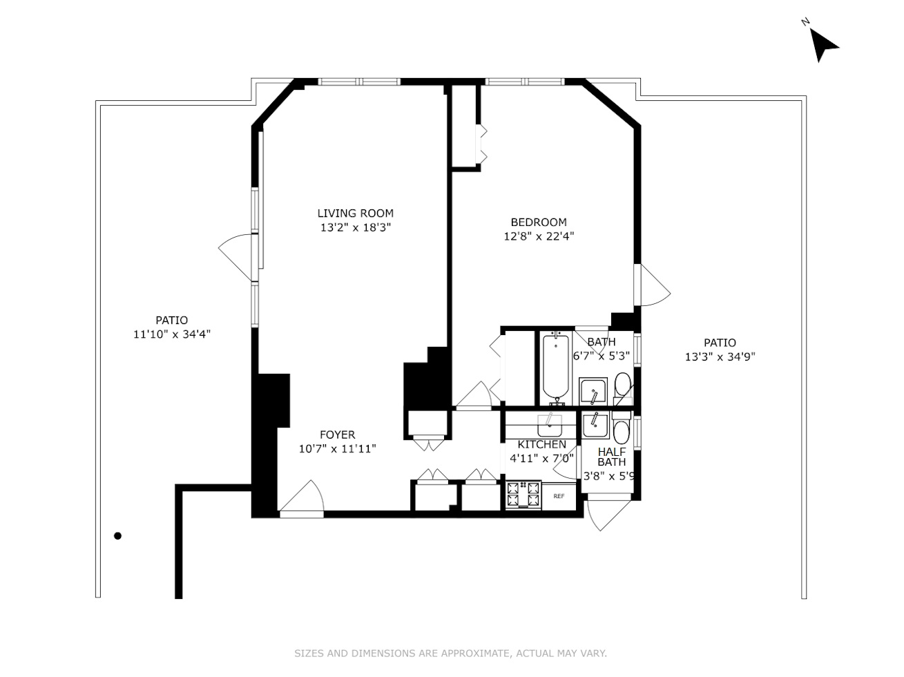 Floorplan for 210 East 63rd Street, 12A