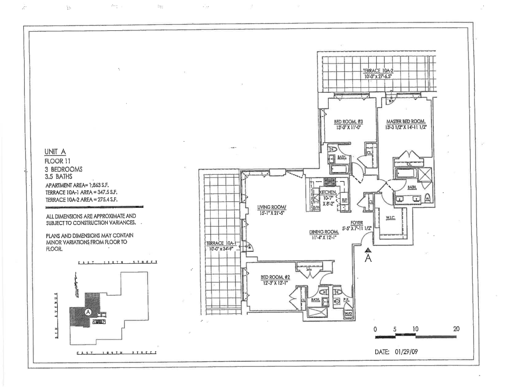 Floorplan for 1280 5th Avenue, 11A