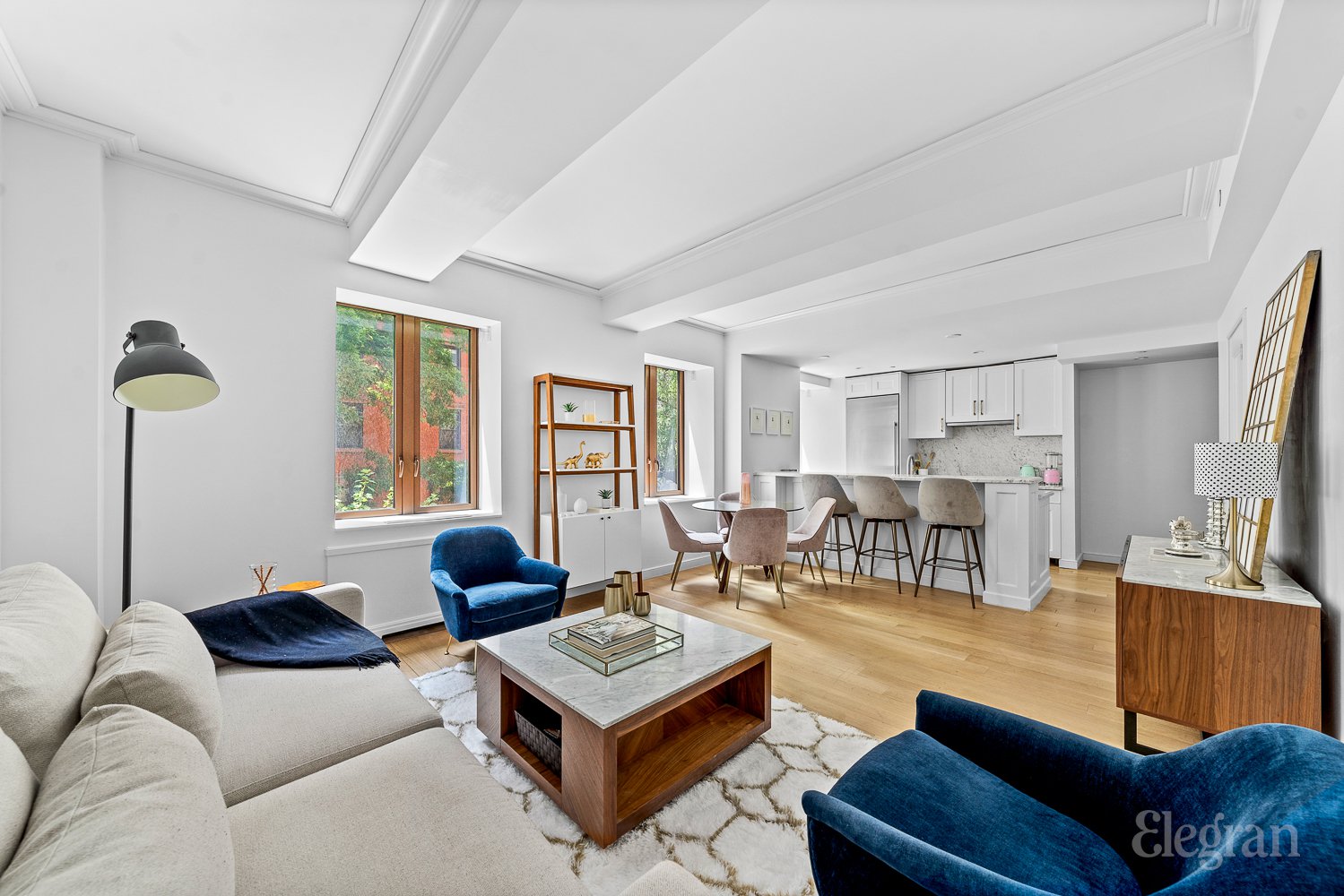 225 East 19th Street 203, Gramercy Park, Downtown, NYC - 2 Bedrooms  
2.5 Bathrooms  
4 Rooms - 