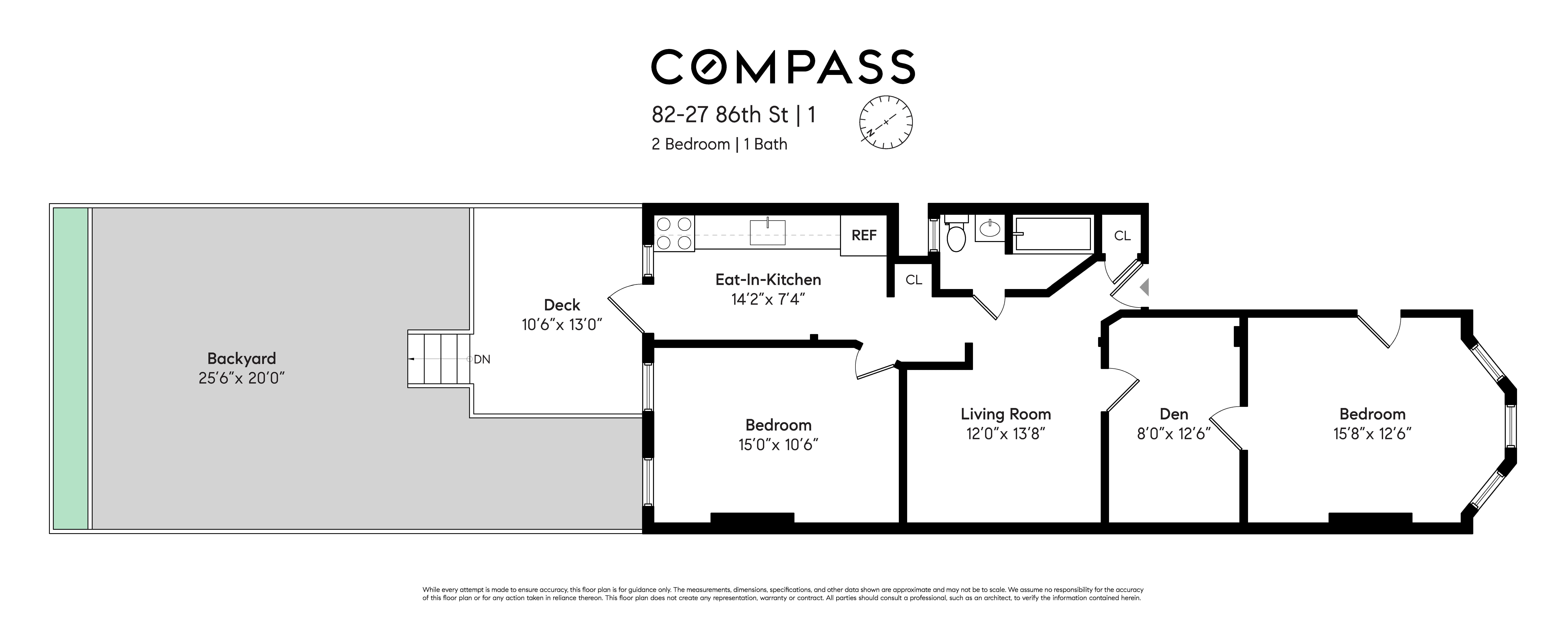 Floorplan for 87-27 86th Street, 1