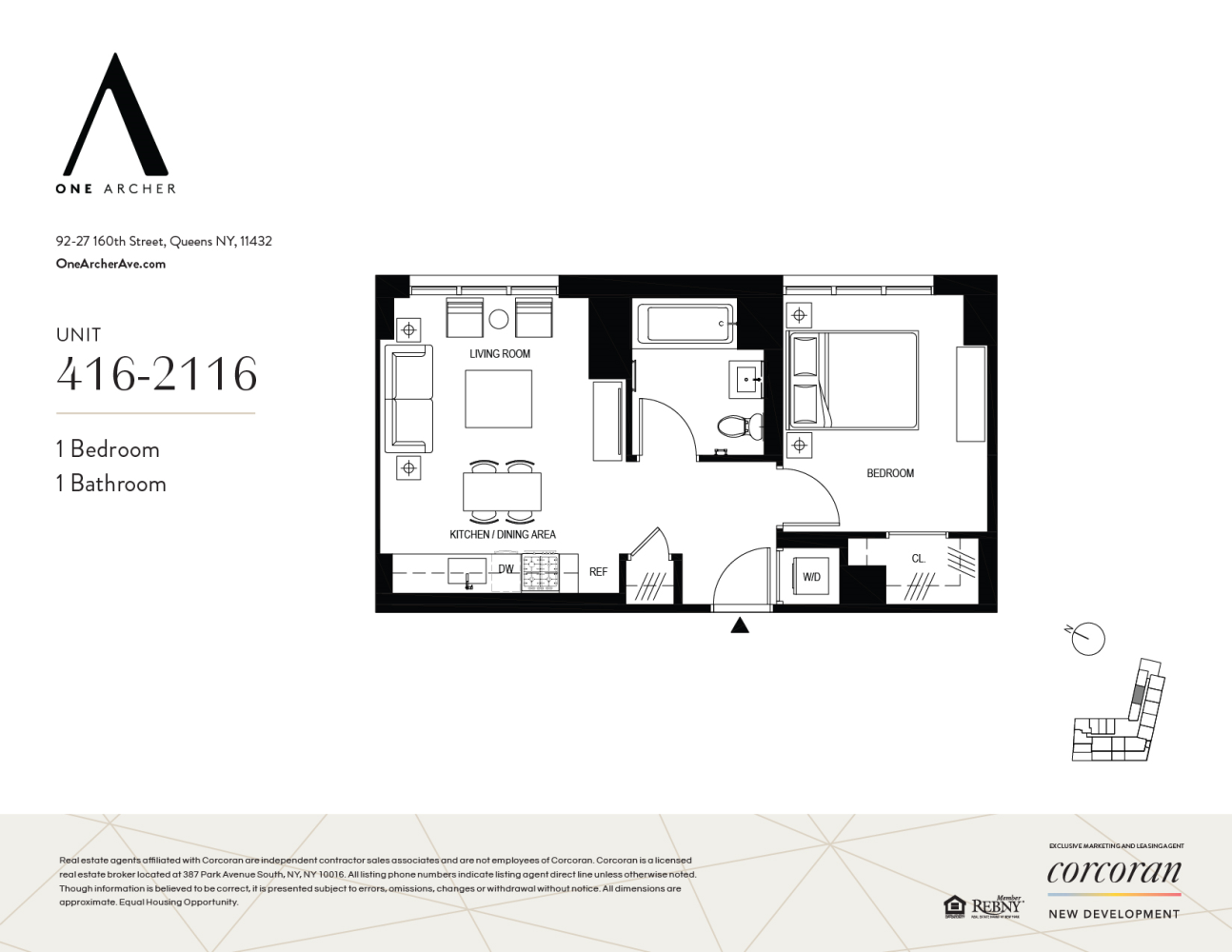 Floorplan for 92-27 160th Street, 1916