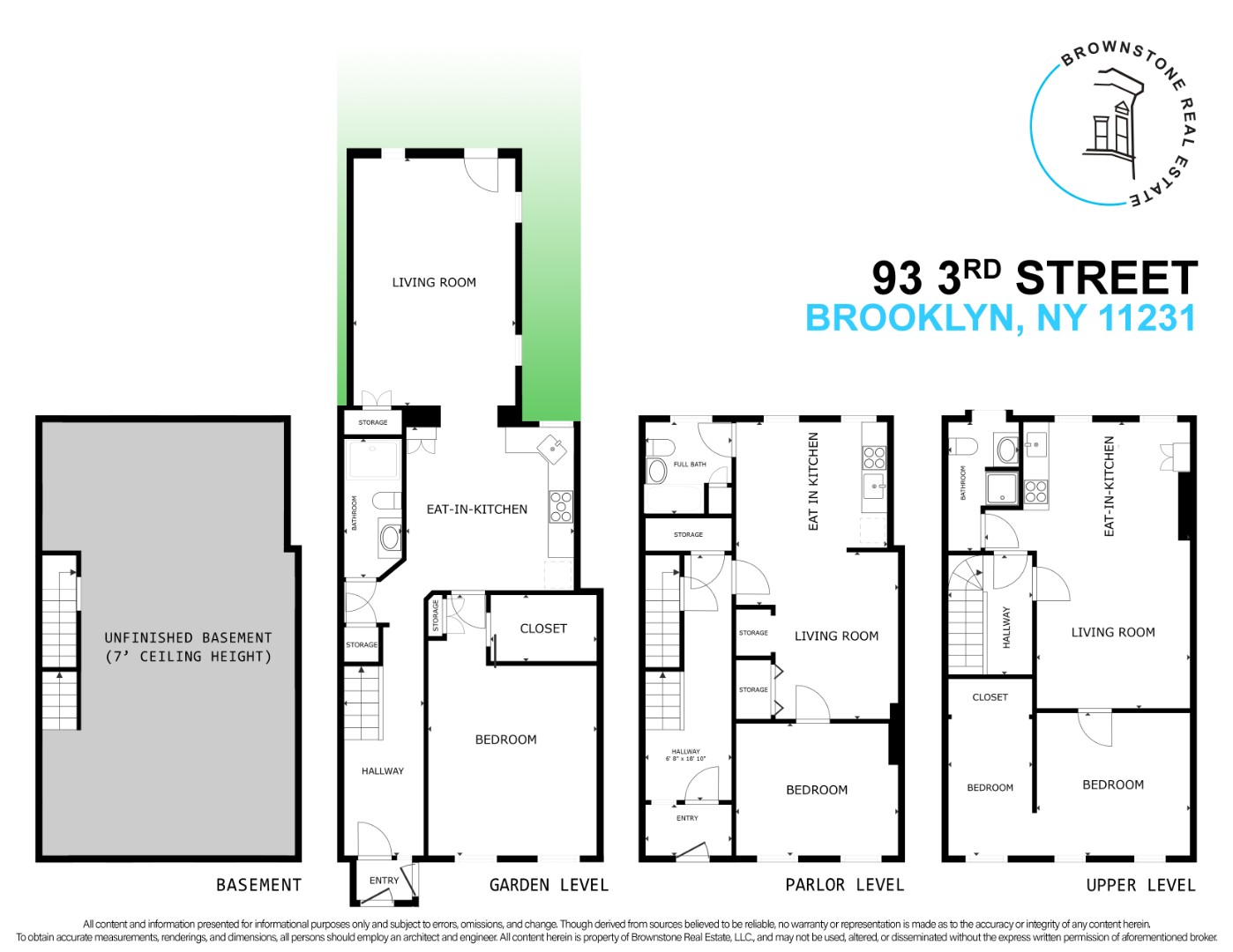 Floorplan for 93 3rd Street