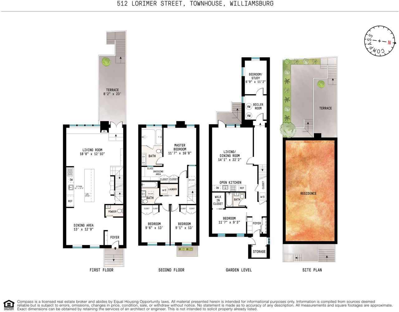 Floorplan for 512 Lorimer Street